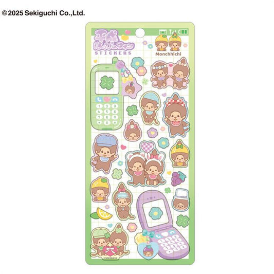 Monchhichi Heisei Happy Phone Sticker | Crux Japan