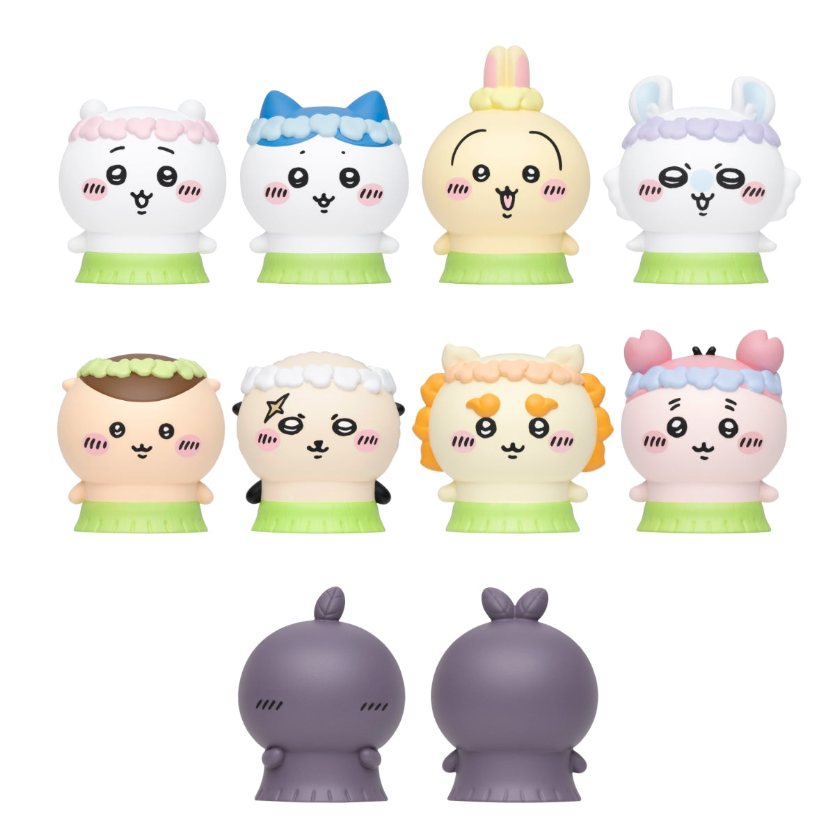 Chiikawa Movie Mini Soft Vinyl Figure Collection complete BOX all 10 types -- Secret of Mermaid Island sea creature costume characters, official Gray Parker Service kawaii collectible