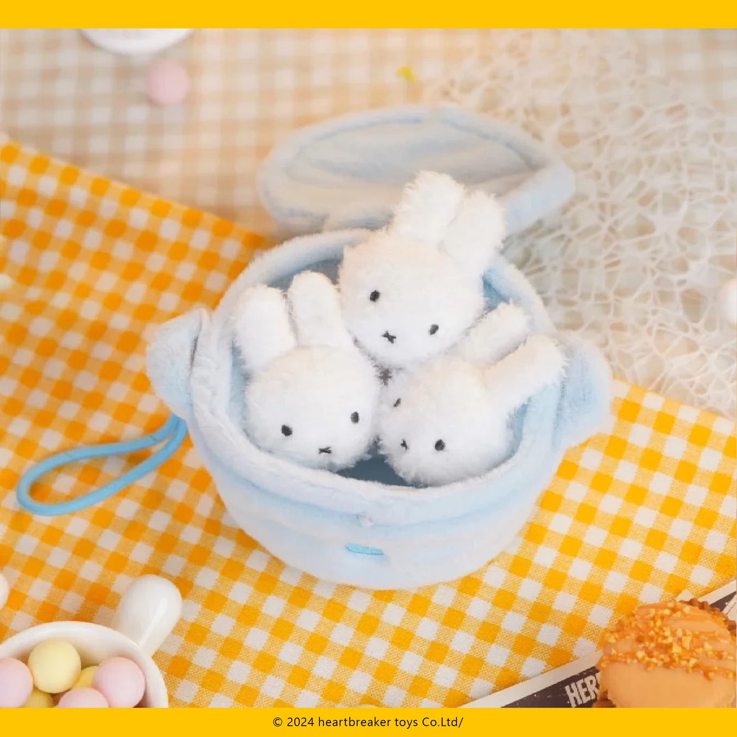 Reesee Miffy Food Workshop Series Plush Pendant