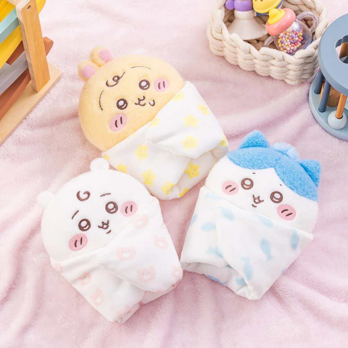 Nagano Chiikawa Baby Swaddle Plush – GACHA PLANET