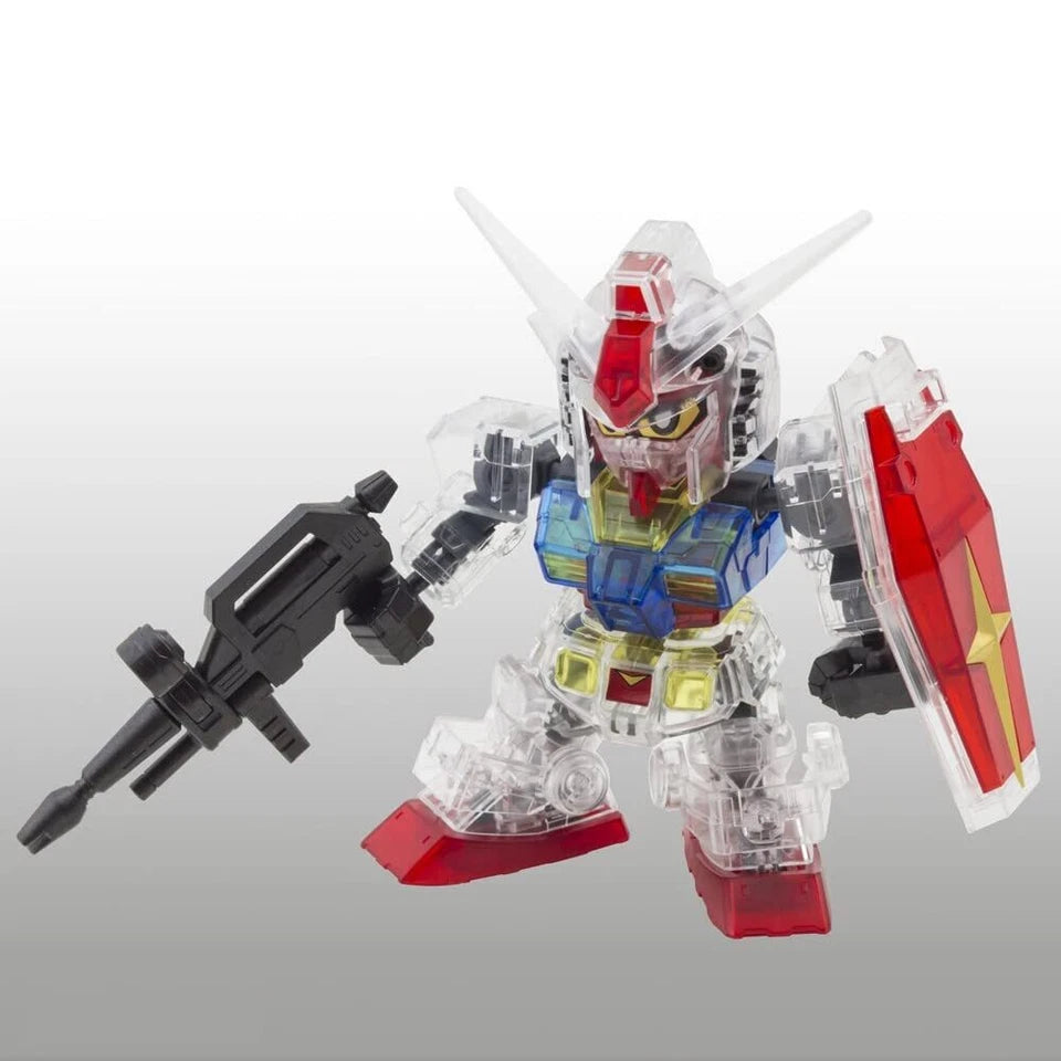 Bandai SD Gundam Cross Silhouette Gundam Base Limited RX-78-2 Clear Color