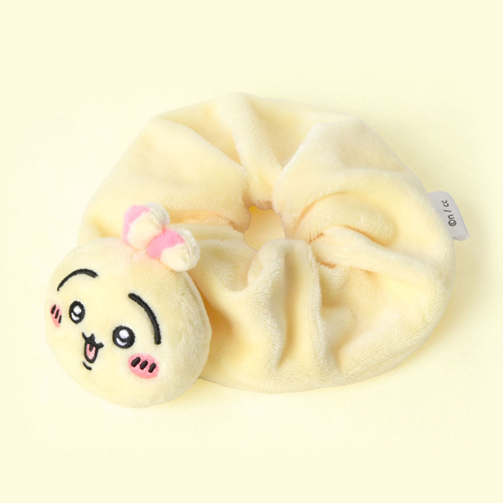 Chiikawa Doll Scrunchie Hair Band Set -- kawaii Chiikawa character scrunchie hair accessory, official licensed