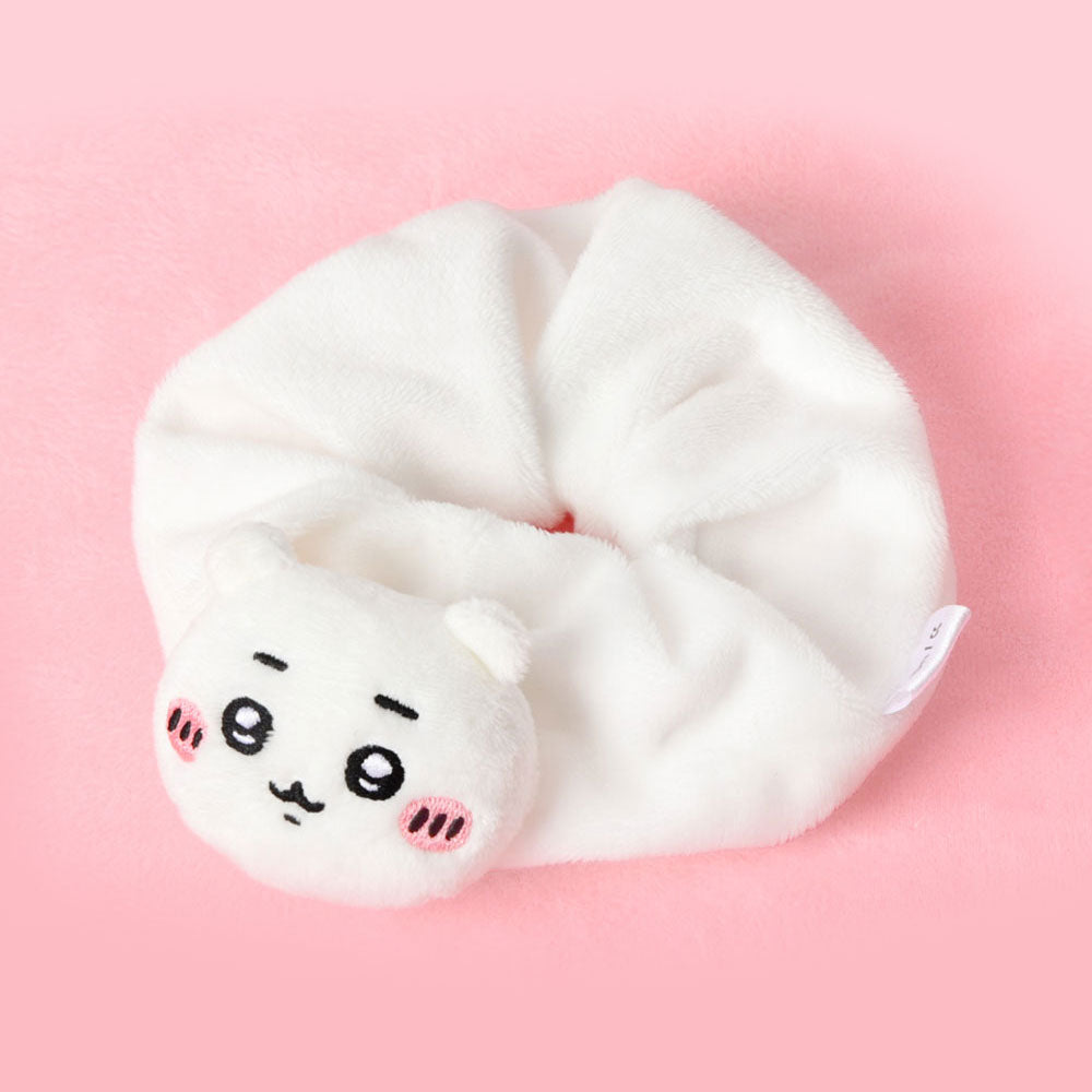 Chiikawa Doll Scrunchie Hair Band Set -- kawaii Chiikawa character scrunchie hair accessory, official licensed
