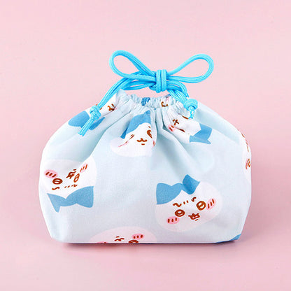Chiikawa Drawstring Pouch — kawaii character cinch bag
