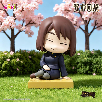 Jujutsu Kaisen Ieiri Shoko chibi sitting figure collectible
