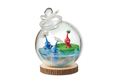 Re-Ment Pikmin Terrarium Collection