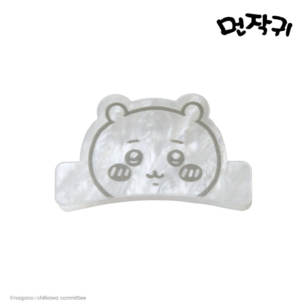 Chiikawa Face Hair Claw Clip - kawaii Chiikawa character shaped claw clip hair accessory, official licensed