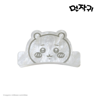 Chiikawa Face Hair Claw Clip - kawaii Chiikawa character shaped claw clip hair accessory, official licensed