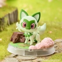 Pokemon Blokees Classic Version-S Pikachu model kit — approx. 9cm poseable ABS figure with 20 moveable joints, official Pokemon collectible gift