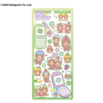 Monchhichi Heisei Happy Phone Sticker | Crux Japan