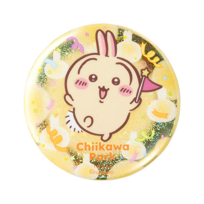 Chiikawa hologram button badge 2.2 inch collectible Japan