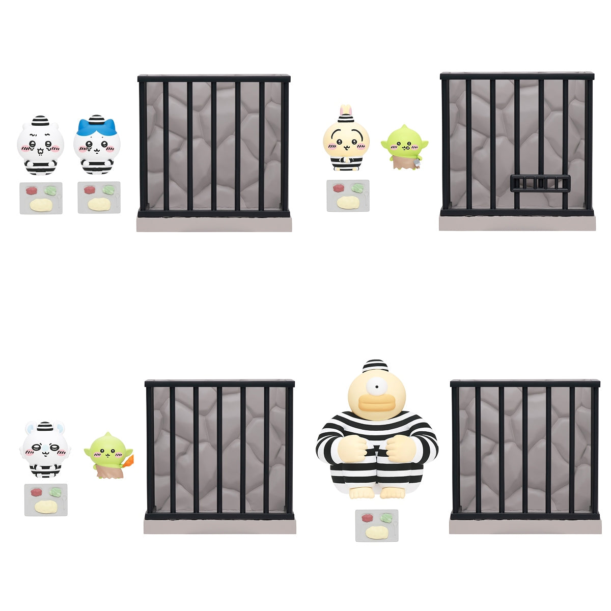 Chiikawa GPSBOX Prison Figure Collection package all 4 types