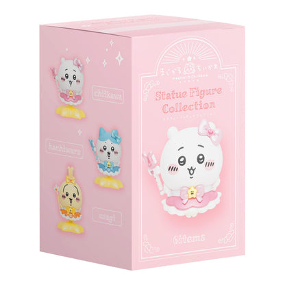 Chiikawa Magical GPSBOX Statue Figure Collection blind box -- approx. H80mm PVC Chiikawa characters in Magical outfits with heart base, official Gray Parker Service collectible gift