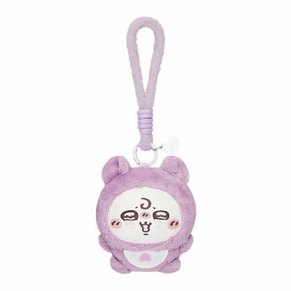 Chiikawa Baby Kiramekko plush charm H94xW89xD68mm sparkly glitter eyes carabiner, official Gray Parker Service kawaii collectible gift