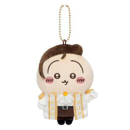 Chiikawa Pu-Wappa Princess Mascot Chiikawa H120xW85xD55mm plush ball chain princess costume, official Gray Parker Service kawaii collectible gift