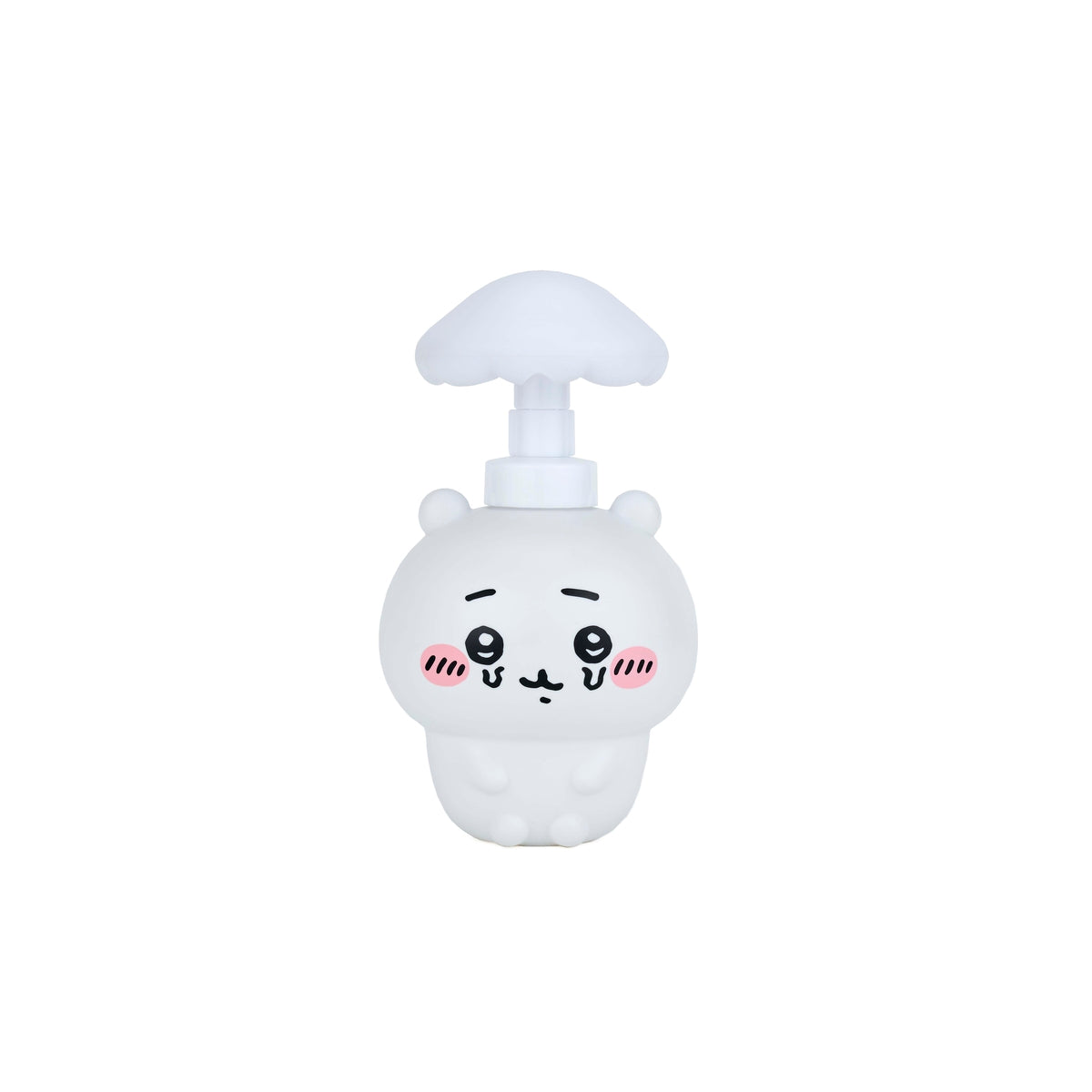 Chiikawa Park Soap Dispenser Parasite Chiikawa H220xW115xD110mm mushroom cap design, Chiikawa Park exclusive kawaii home goods collectible gift