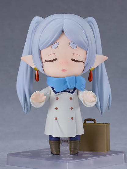 Frieren Nendoroid #2712 Winter Clothes Ver. — 100mm figure with 3 face plates and accessories, official Good Smile Company collectible gift