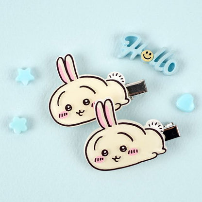 Chiikawa Lying Down Hair Clip Set