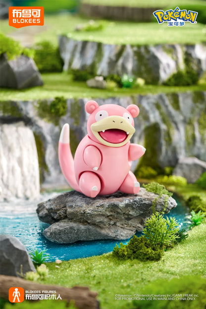 Pokemon Blokees Classic Version-S Vol.2 Opening New Encounters — Bulbasaur Squirtle Slowpoke Munchlax Scorbunny Charcadet 9cm poseable ABS snap-fit model kit, official Pokemon collectible gift