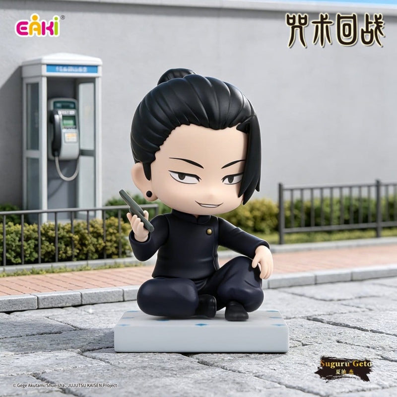 Jujutsu Kaisen Geto Suguru chibi sitting figure EAKI blind box