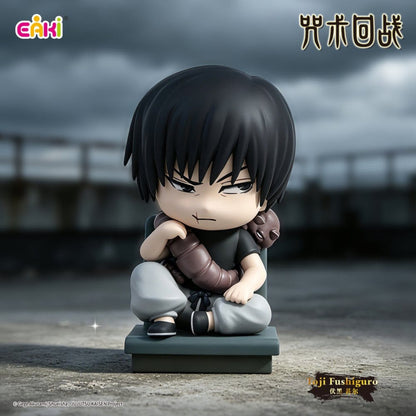 Jujutsu Kaisen Fushiguro Toji chibi sitting figure by EAKI