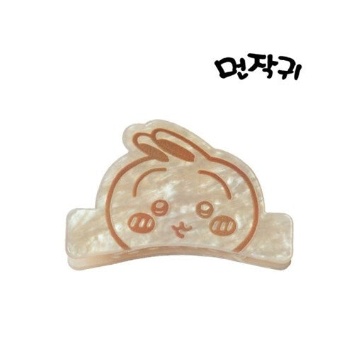 Chiikawa Face Hair Claw Clip - kawaii Chiikawa character shaped claw clip hair accessory, official licensed