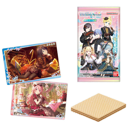 Project Sekai Colorful Stage feat. Hatsune Miku Collection Metallic Wafer Vol.12 -- 32 metallic card types including foil unit cards, official Bandai Candy Japan collectible