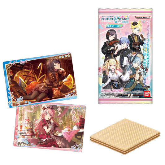 Project Sekai Colorful Stage feat. Hatsune Miku Collection Metallic Wafer Vol.12 -- 32 metallic card types including foil unit cards, official Bandai Candy Japan collectible