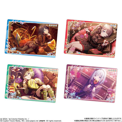 Project Sekai Colorful Stage feat. Hatsune Miku Collection Metallic Wafer Vol.12 -- 32 metallic card types including foil unit cards, official Bandai Candy Japan collectible