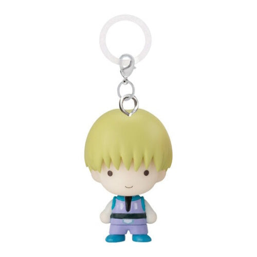 Keychain with a cartoon character on a white background