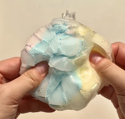 Rainbow Cracking Wax Ball Fidget Toy