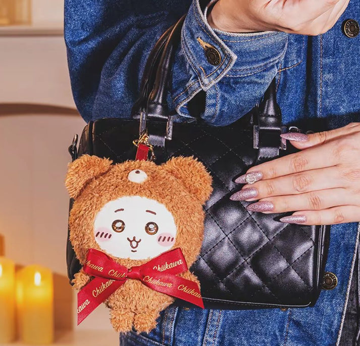 Chiikawa Teddy Bear Kiramekko Plush Keychain – GACHA PLANET