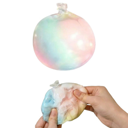 Rainbow Cracking Wax Ball Fidget Toy