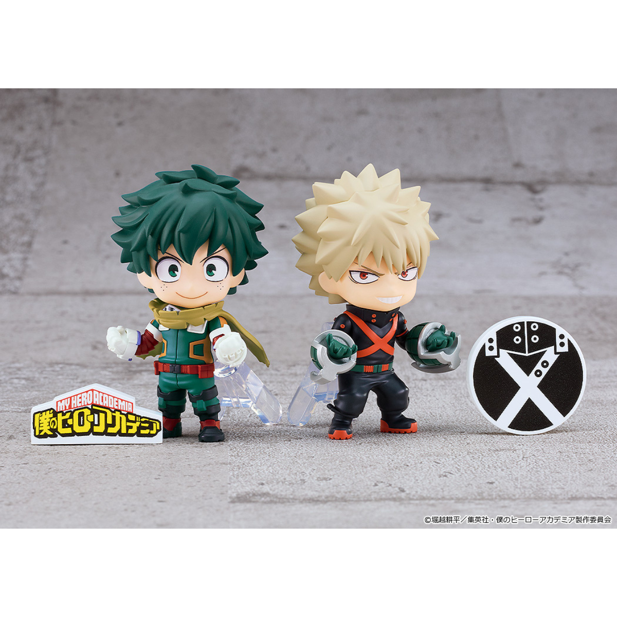 My Hero Academia Nendoroid Surprise Heroes vs Villains blind box — 6 character figures including Midoriya, Bakugo, Todoroki, Shigaraki, Dabi and Toga, approx. 70mm, official Good Smile Company collectible gift