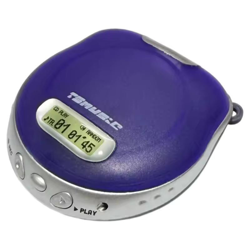 Miniature working CD player mascot gacha capsule toy from Japan