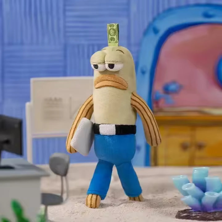 Pop Mart x Gong  SpongeBob Bikini Bottom Buddies Collectible Plush