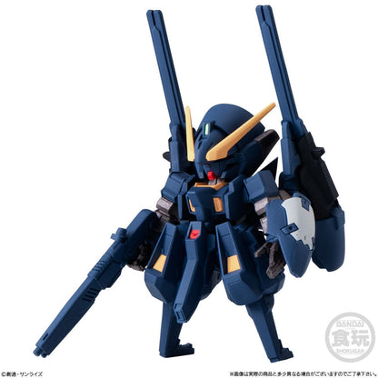 FW Gundam Converge #29 — 6 Mobile Suit types including 00 Quanta GFreD TR-6 Woundwort Hazel II Reborns Gundam Messer F02, approx. 55mm official Bandai Candy collectible