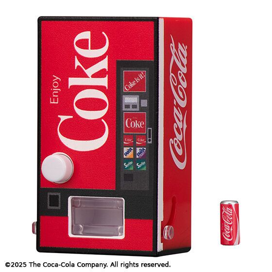 Bandai Coca-Cola Vending Machine Miniatures - Authentic Gashapon