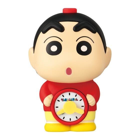 Crayon Shin-chan Alarm Sound Collection Gashapon figures — 4 designs including Shin-chan, Shiro, Nene and Action Mask Shin-chan, approx. 6.5cm with voice button