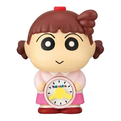 Crayon Shin-chan Alarm Sound Collection Gashapon figures — 4 designs including Shin-chan, Shiro, Nene and Action Mask Shin-chan, approx. 6.5cm with voice button