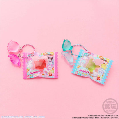 Bandai Sanrio Characters Figure Charm Gummy & Mini Pouch