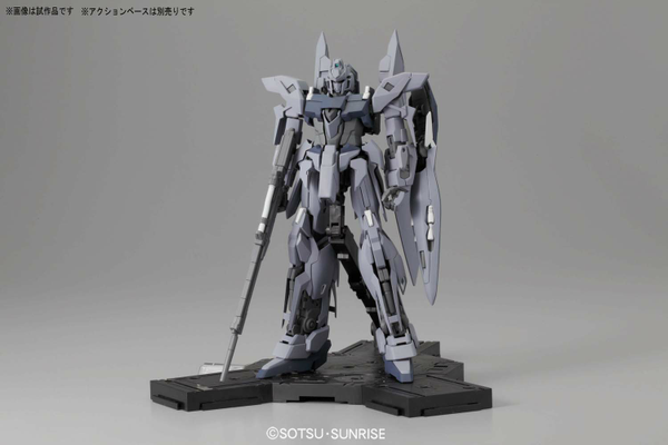 MG 1/100 MSN-001A1 Delta Plus Gunpla model kit with waverider transformation mode, official Bandai Spirits Master Grade collectible