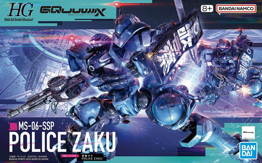 Bandai Mobile Suit Gundam GQuuuuuuX #2 Police Zaku HG 1/144 Model Kit