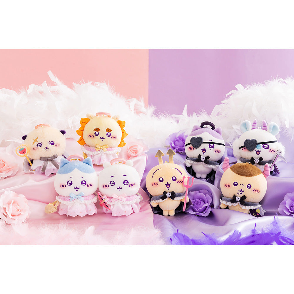 Chiikawa Angel & Demon Mascot Angelic Chiikawa H115xW90xD55mm, official Gray Parker Service kawaii collectible gift