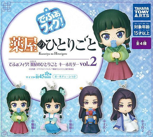 Apothecary Diaries figure charm capsule toy all 4 designs