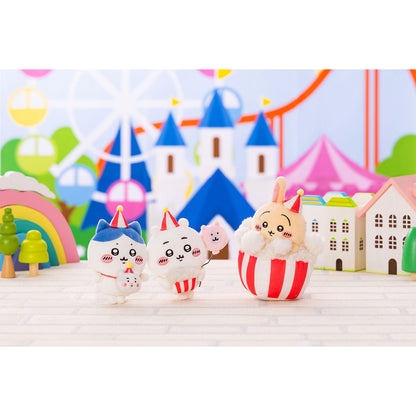 Chiikawa Land Ukiuki mascot plush keychain all 3 characters