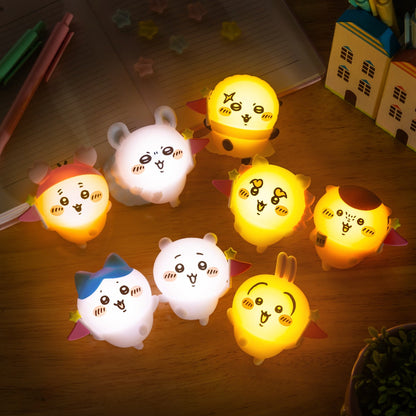 Chiikawa Park Goods Series Lighting Mascot plush approx. H125xW130xD60mm with light-up feature, official Chiikawa Park exclusive kawaii collectible