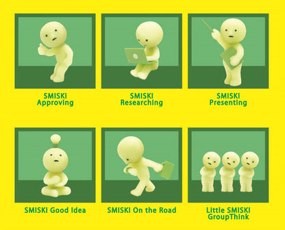 Smiski @ Work Series Glow-in-the-Dark Blind Box