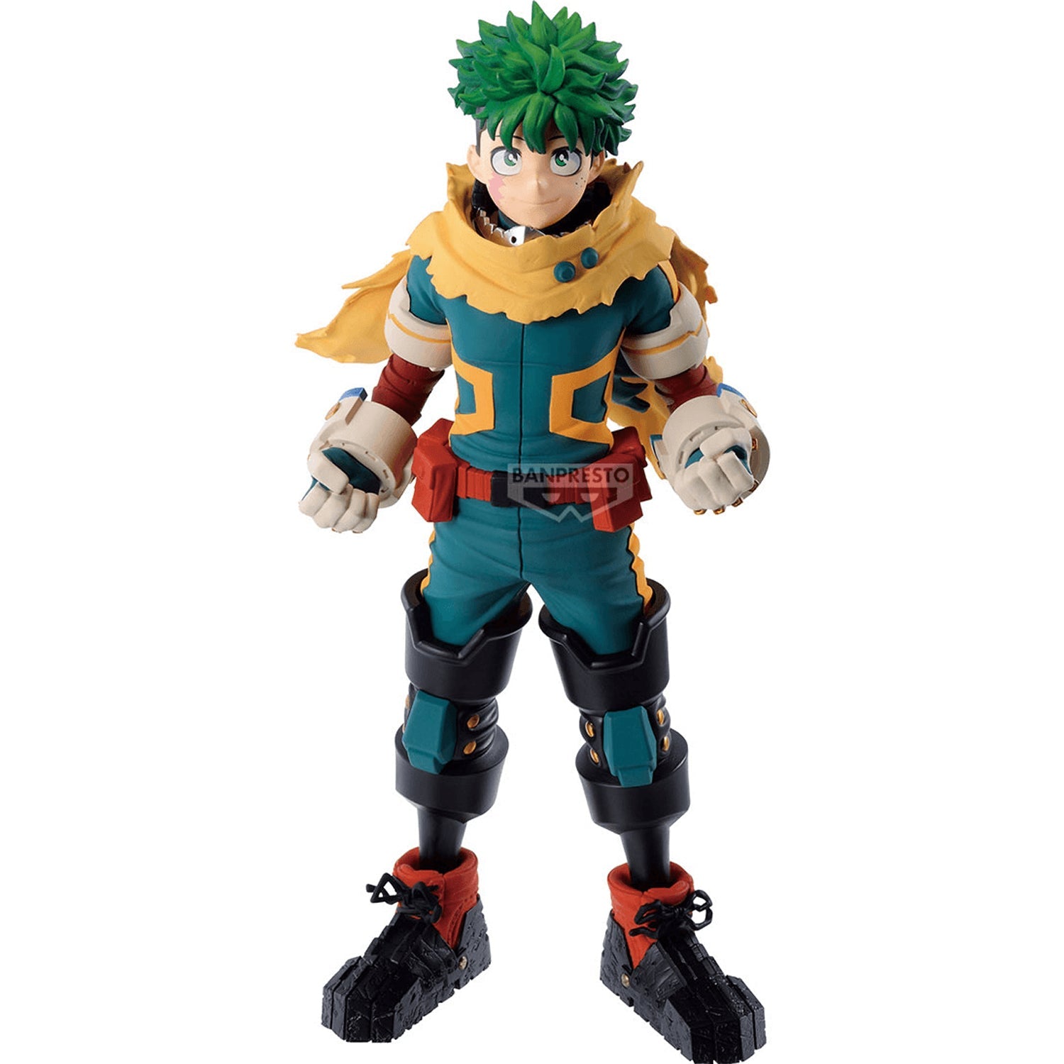 My Hero Academia Izuku Midoriya figure approx. 22cm dynamic hero pose, official Bandai Spirits Banpresto collectible gift