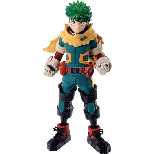 My Hero Academia Izuku Midoriya figure approx. 22cm dynamic hero pose, official Bandai Spirits Banpresto collectible gift